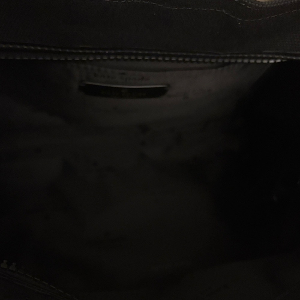 Kate Spade Black and Cream Canvas Tote Bag - Picture 7 of 8